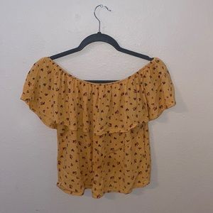 Hollister off the shoulder blouse